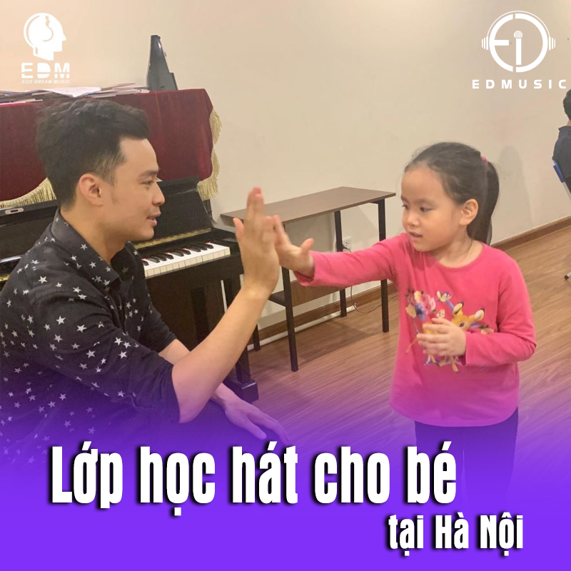 Lớp học hát dành cho bé tại Hà Nội
