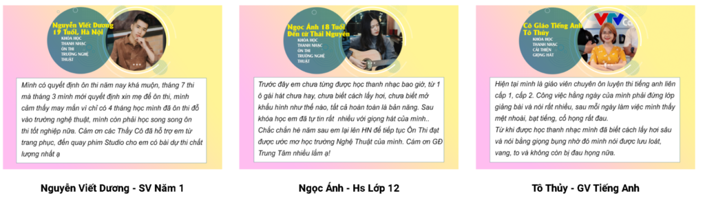 Chi phí lớp học luyện thanh nhạc tại Hà Nội